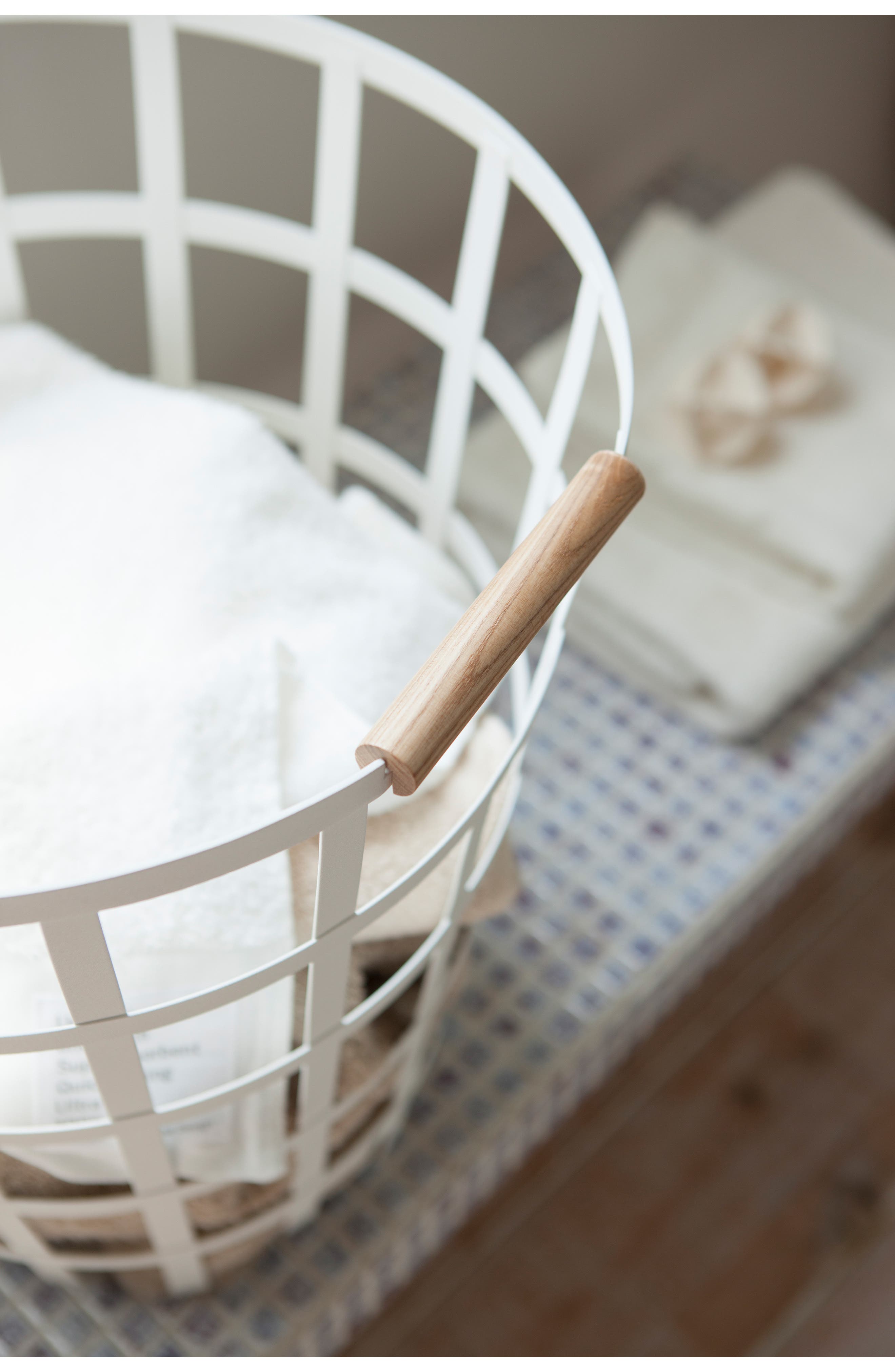 Yamazaki Tosca Round Steel Laundry Basket Nordstrom