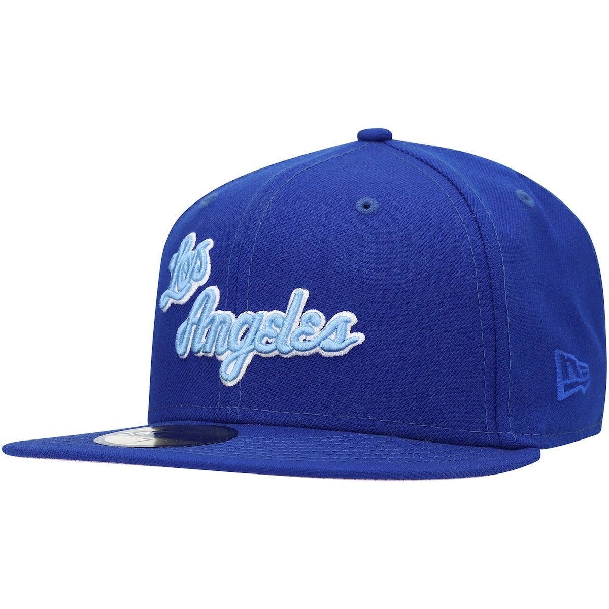 lakers blue cap