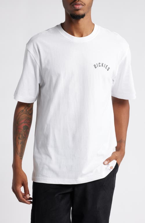 Shop Dickies Logo Graphic T-shirt In White