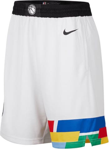 Memphis Grizzlies Nike 2019/20 Icon Edition Swingman Shorts - White