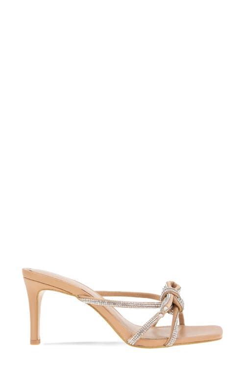 Shop Bcbg Selma Slide Sandal In Tan/clear