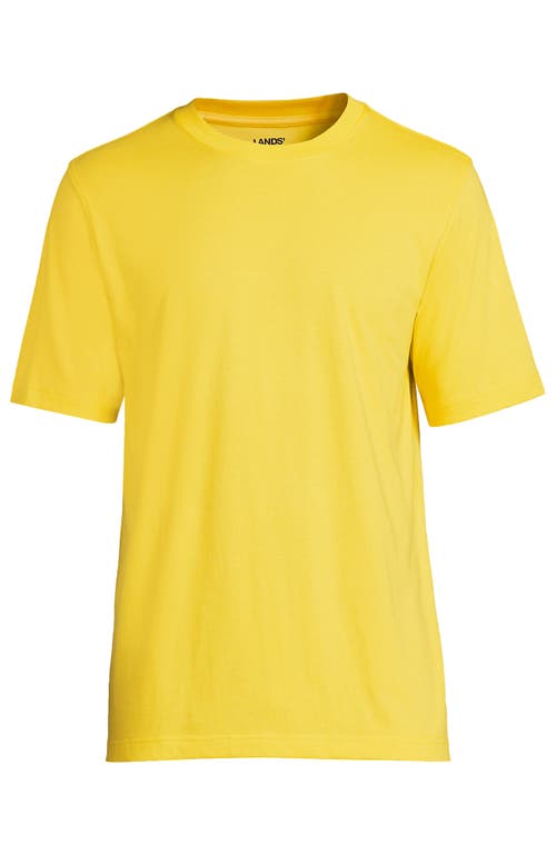 Shop Lands' End Super-t Short Sleeve T-shirt In Primrose Yellow