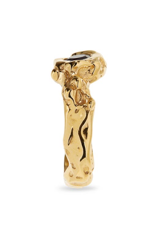 Faris Spell Garnet Ring In Gold