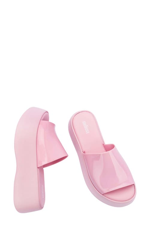 Shop Melissa Becky Water Resistant Platform Sandal In Pink/pink