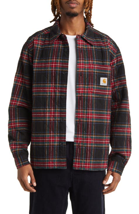 Wiles Plaid Flannel Shirt Jacket