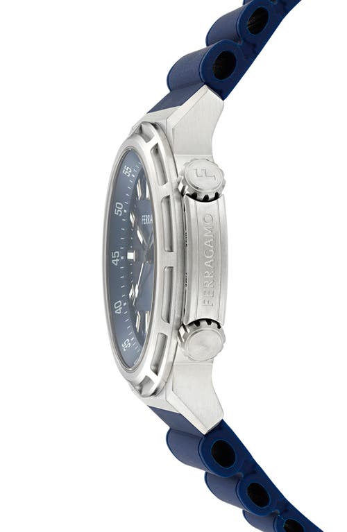 Ferragamo Sport 46mm In Stainless Steel