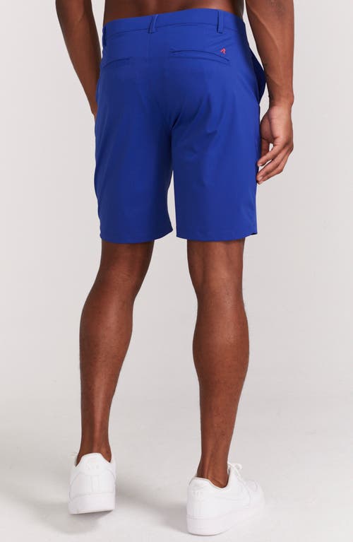 Shop Redvanly Hanover Pull-on Shorts In Mazarine Blue