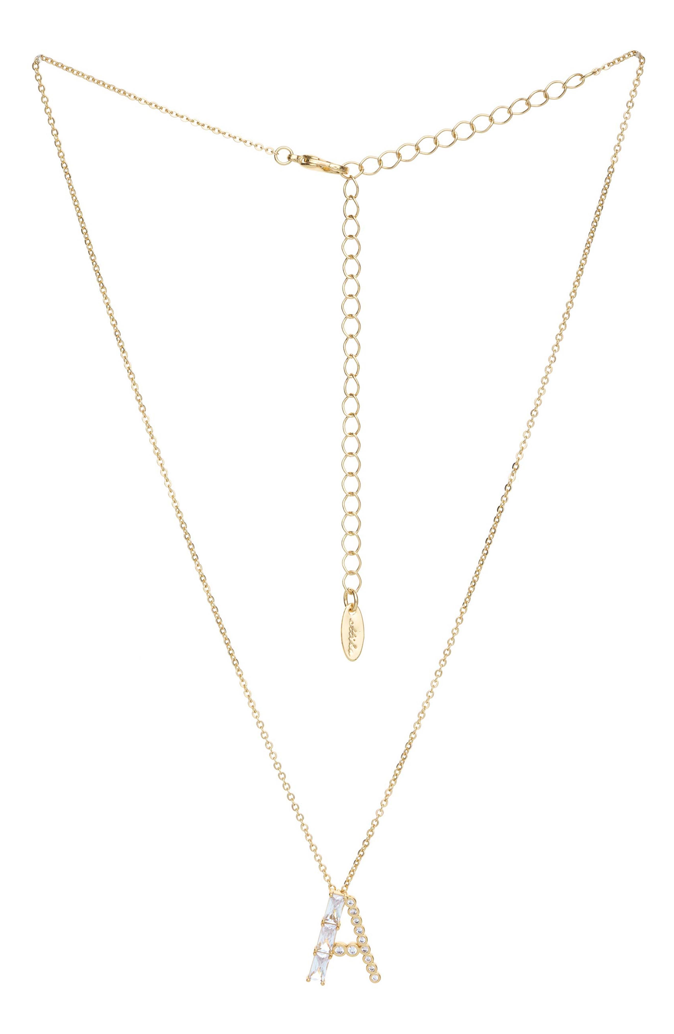 initial necklace | Nordstrom