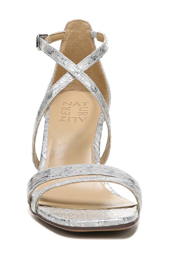 Naturalizer Tiff Block Heel Sandal In Pearl