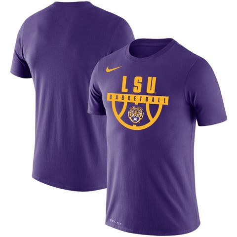 Men's Nike Justin Jefferson Purple LSU Tigers Alumni Name & Number Team T- Shirt