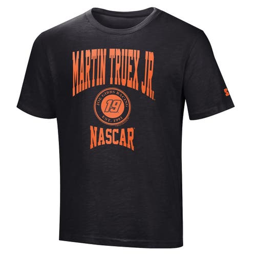 Men's Starter Black Martin Truex Jr Scout T-Shirt