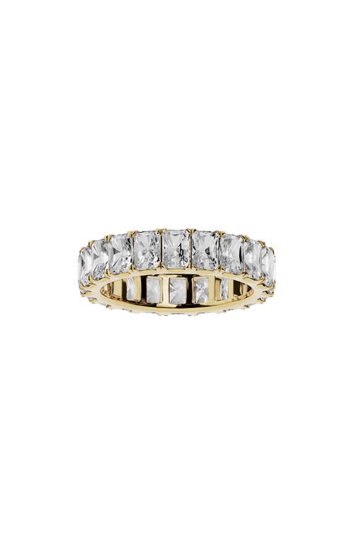 Jennifer Fisher 18K Gold Emerald Cut Lab Created Diamond Eternity Ring - 5.2 ctw in 18K Yellow Gold at Nordstrom, Size 7