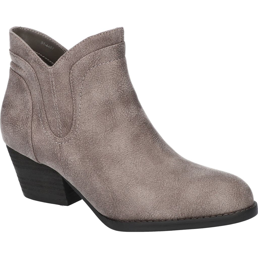 Bella Vita Women's Trust Comfort Booties In Grey