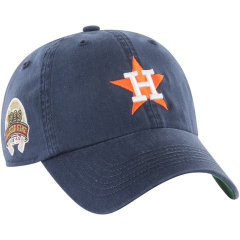 Vintage Houston Astros Navy Rainbow Satin Jacket Extra Small