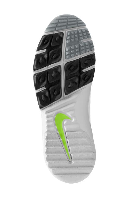 Shop Nike Free Golf Shoe In White/black/platinum