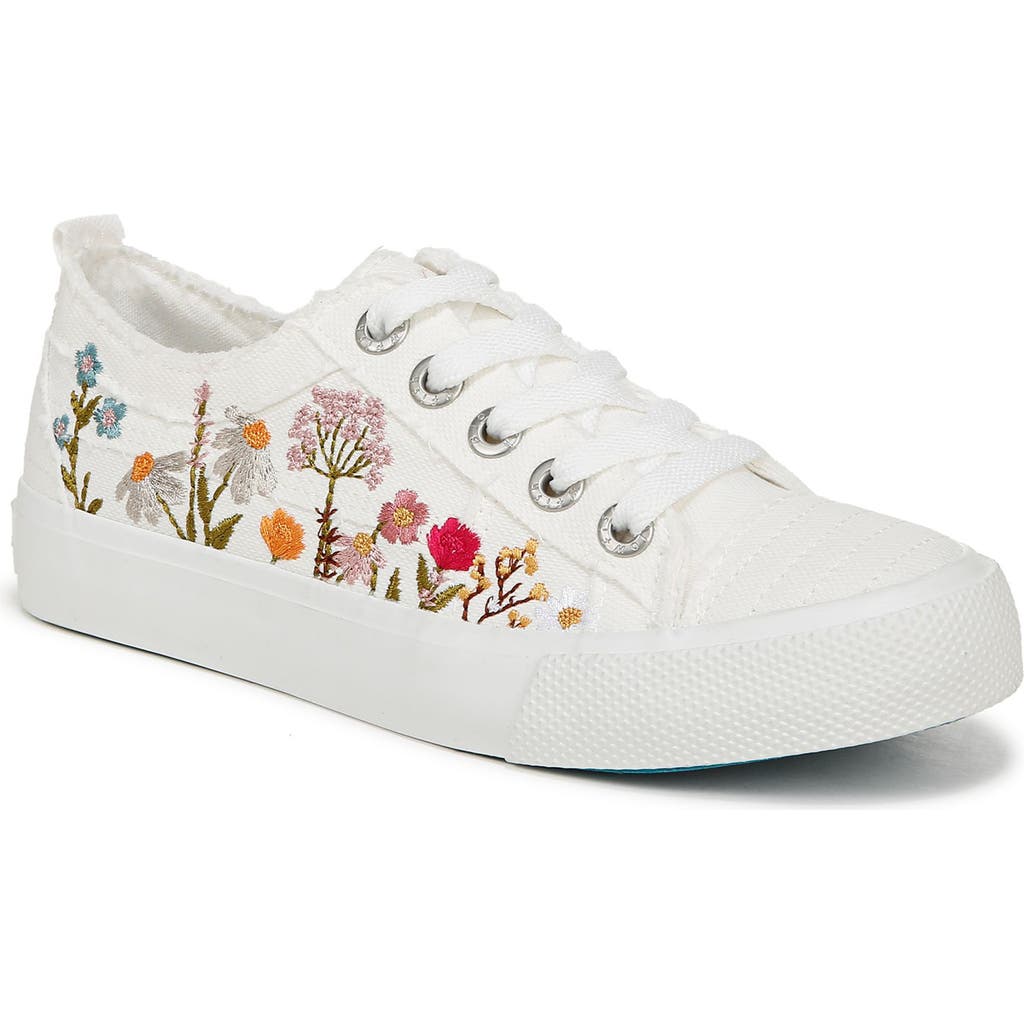 BLOWFISH FOOTWEAR BLOWFISH MALIBU VIVID FLORAL EMBROIDERED SNEAKER
