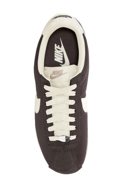 Nike Cortez Sneaker In Baroque Brown/sail/khaki