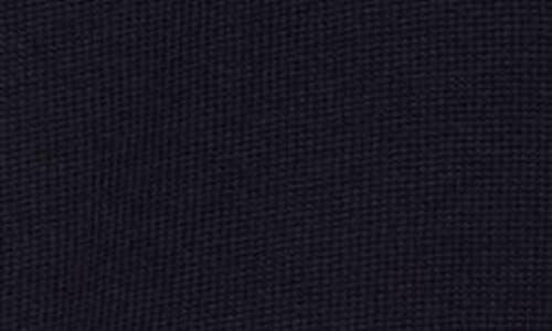 Shop Moncler Tricot Virgin Wool Polo Sweater In Navy