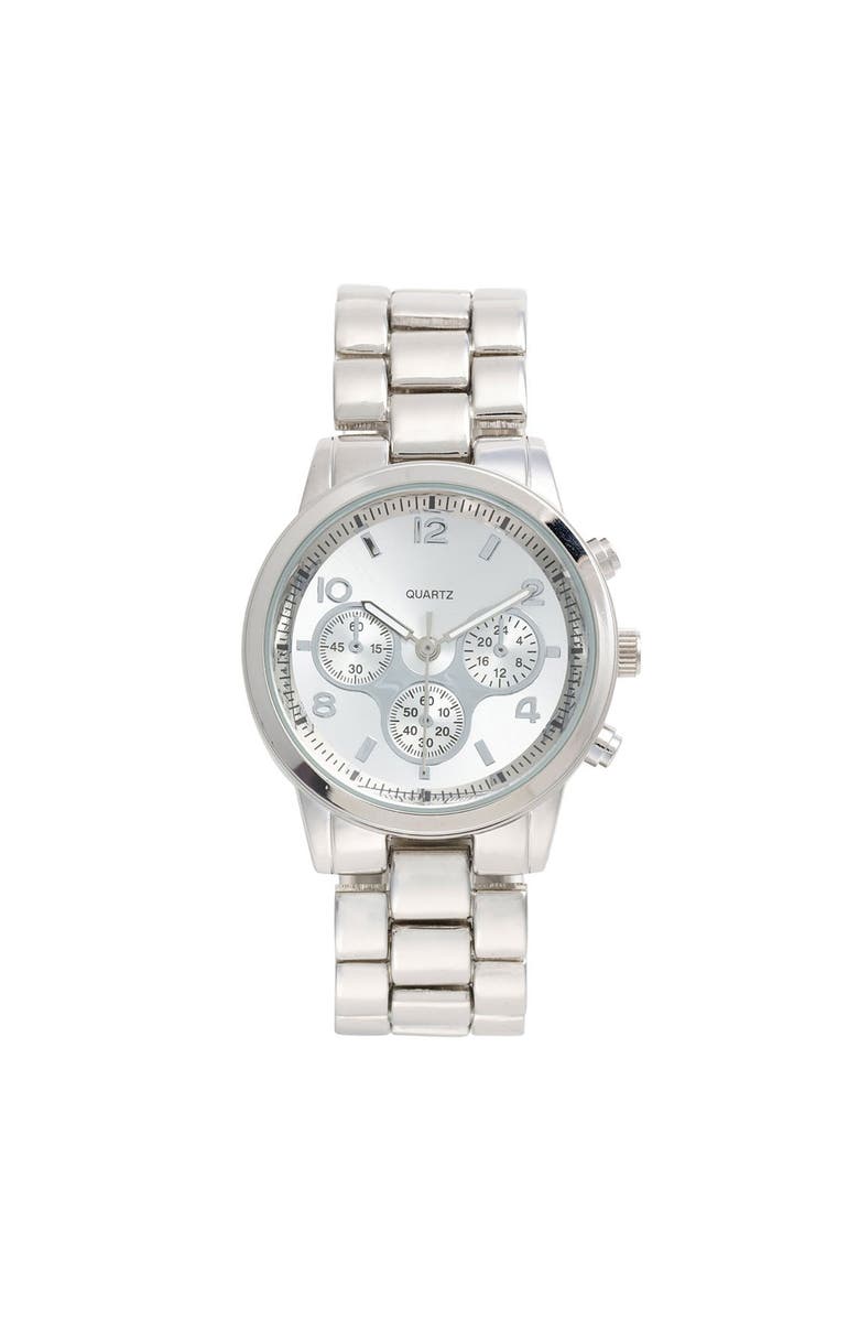 TITANIUM Bracelet Watch, 35mm, Main, color, SILVER