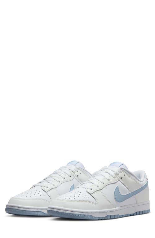 Nike Dunk Low Retro Basketball Shoe In Blue
