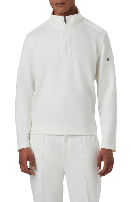 Bugatchi Soft Touch Quarter Zip Pullover at Nordstrom,