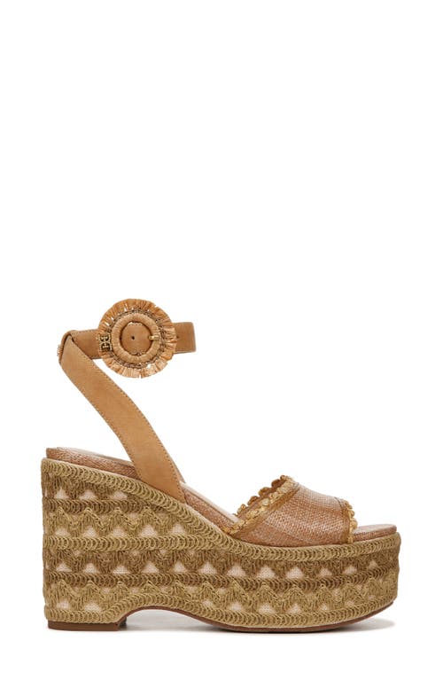 SAM EDELMAN SAM EDELMAN AMBER ESPADRILLE PLATFORM ANKLE STRAP SANDAL 