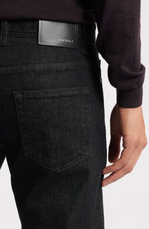 Canali '90th Anniversary Jeans In Black