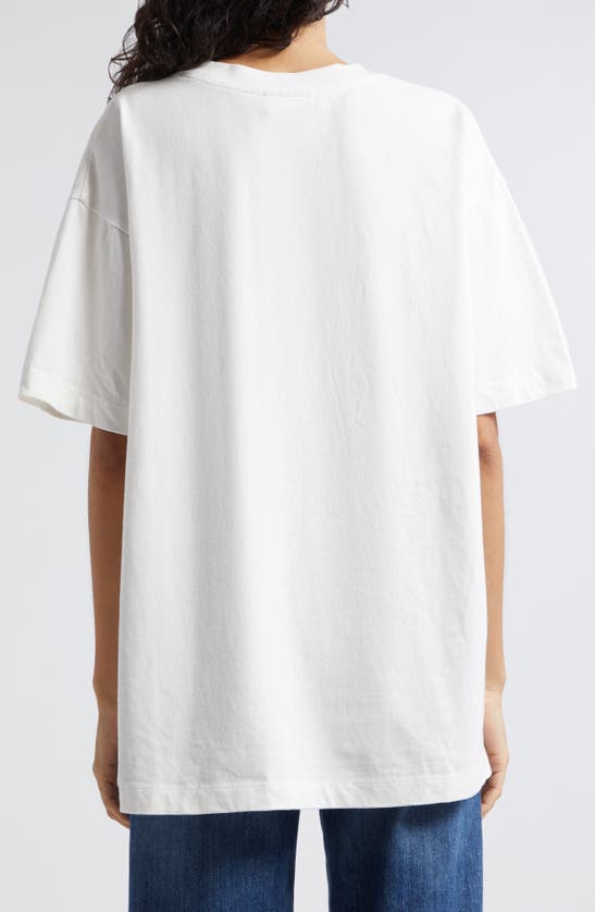 Shop Farm Rio Sounds Like Brasil, Baby Oversize Cotton Graphic T-shirt In Off-white
