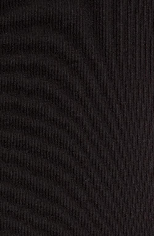 Nordstrom Moonlight Easy Rib Short Pajamas In Black