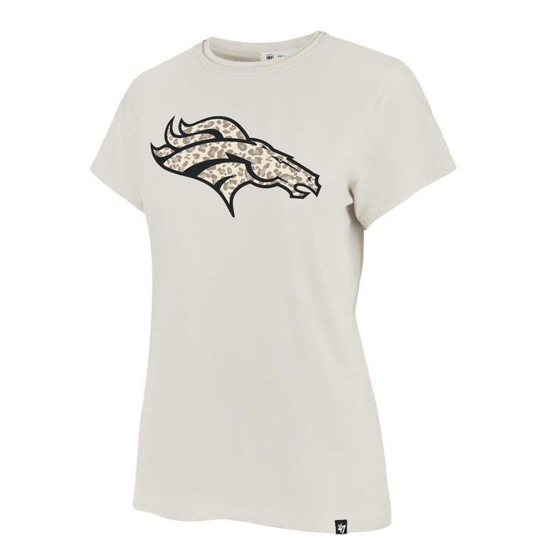 Shop 47 ' Cream Denver Broncos Panthera Frankie T-shirt