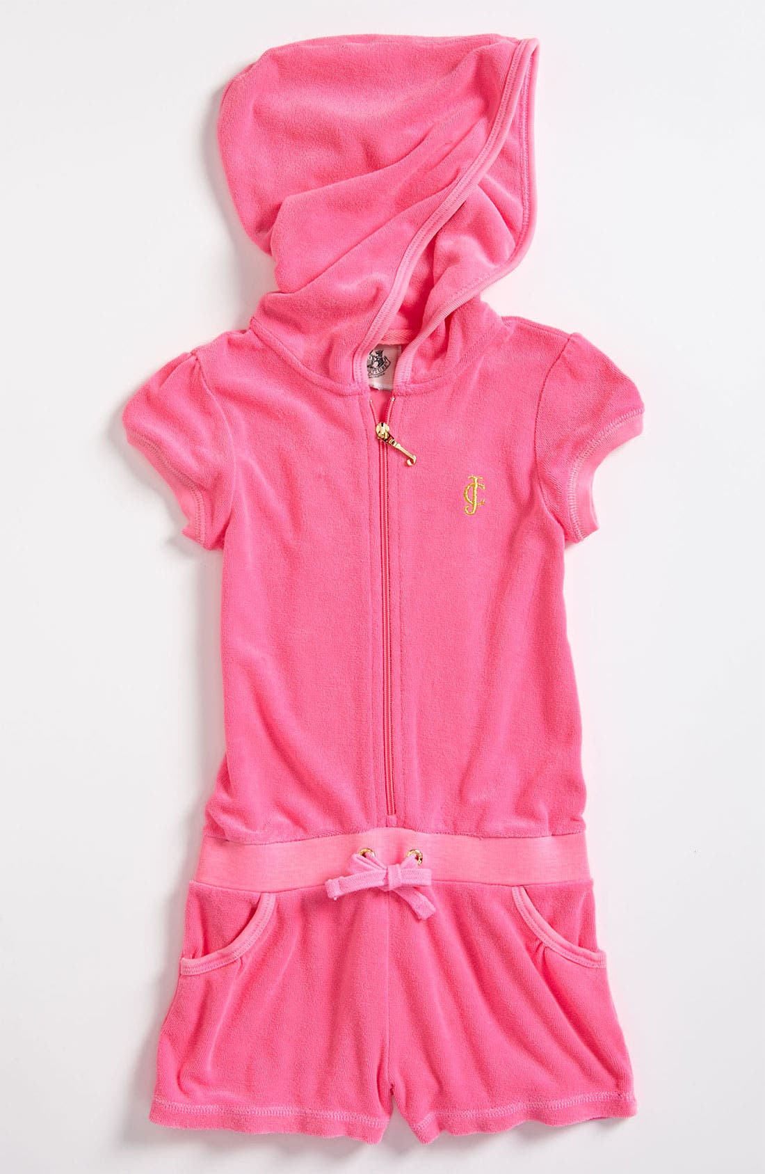 Juicy Couture Terry Cloth Romper (Little Girls) Nordstrom