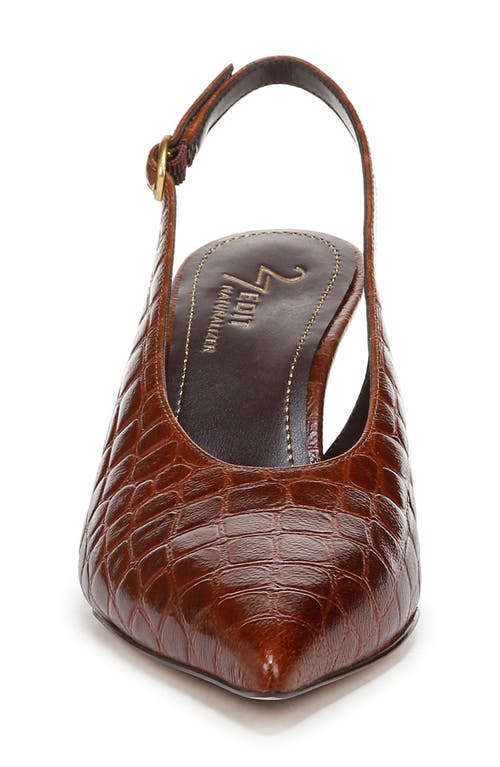 27 Edit Naturalizer Elaine Slingback Pointed Toe Pump In Dark English Tea Brown