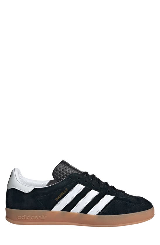 Shop Adidas Originals Gazelle Sneaker In Black