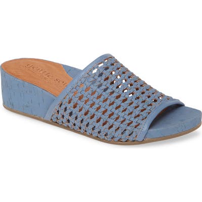 Gentle Souls By Kenneth Cole Gianna Slide Sandal, Blue