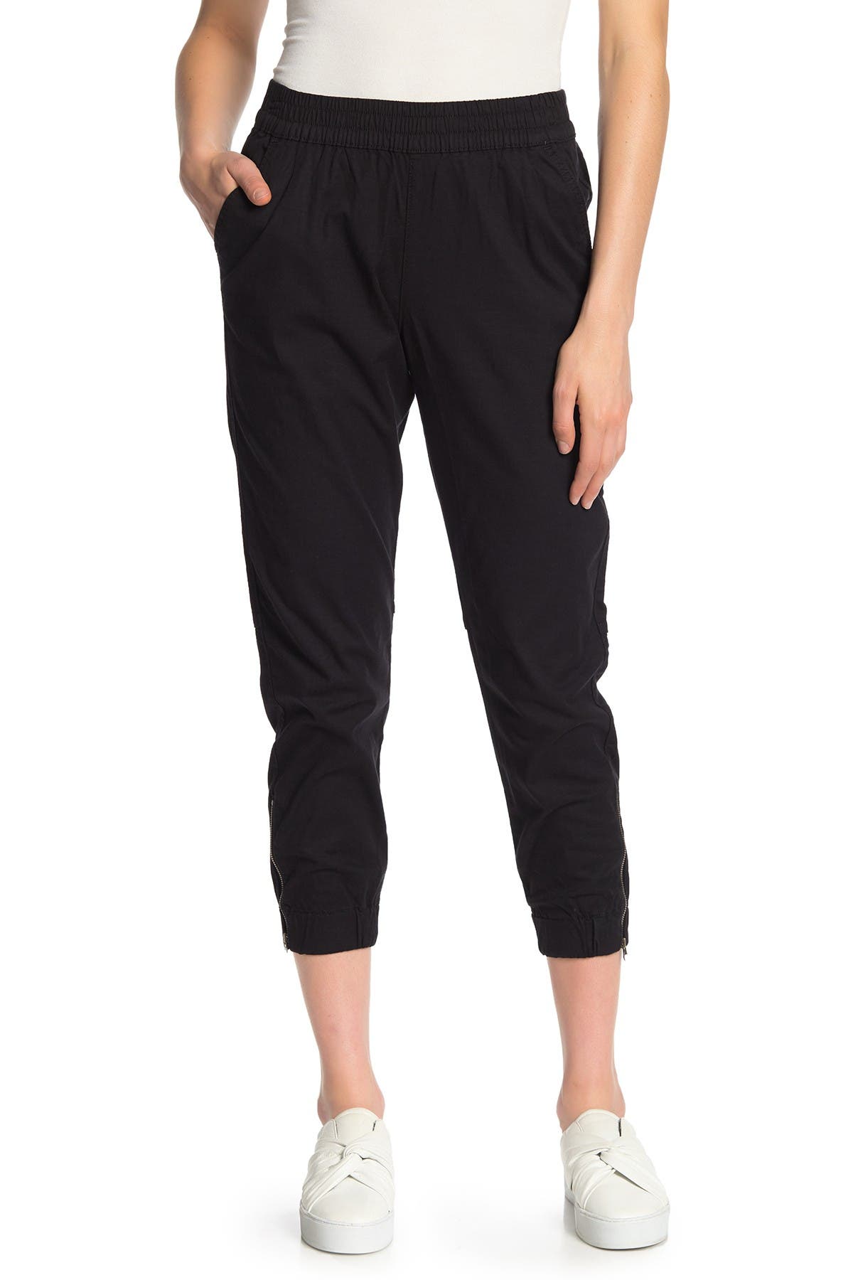 Jet Set Tapered Cropped Joggers 