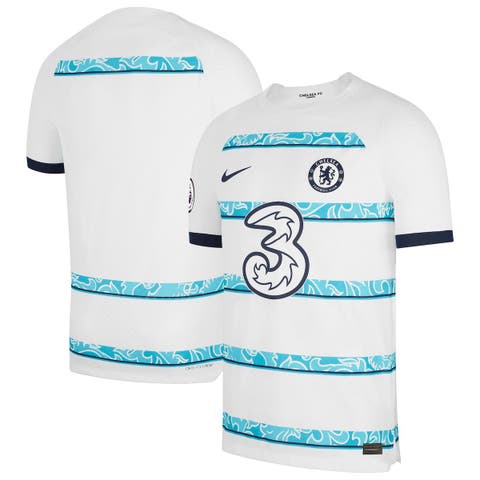 Men's Nike White Chelsea 2022/23 Away Breathe Stadium Blank Replica Jersey