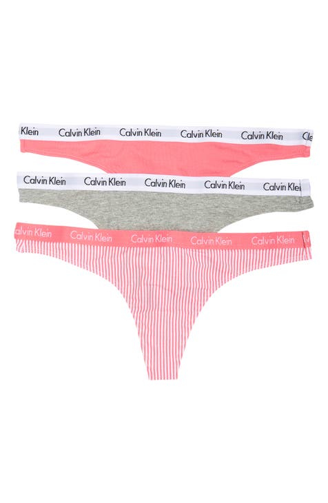  Calvin Klein Girls Underwear Ribbed Cotton Bikini Panties, 3  Pack, Heather/White/Black, M: Clothing, Shoes & Jewelry