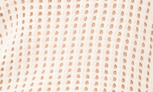 Vince Camuto Women's Crewneck Pointelle Sweater Tank In Milk