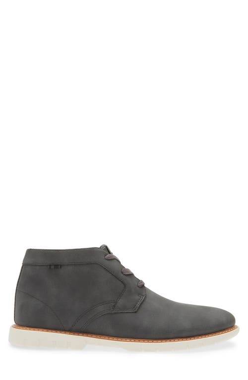 Ben Sherman Whitby Chukka Boot In Dark Charcoal/whisper White