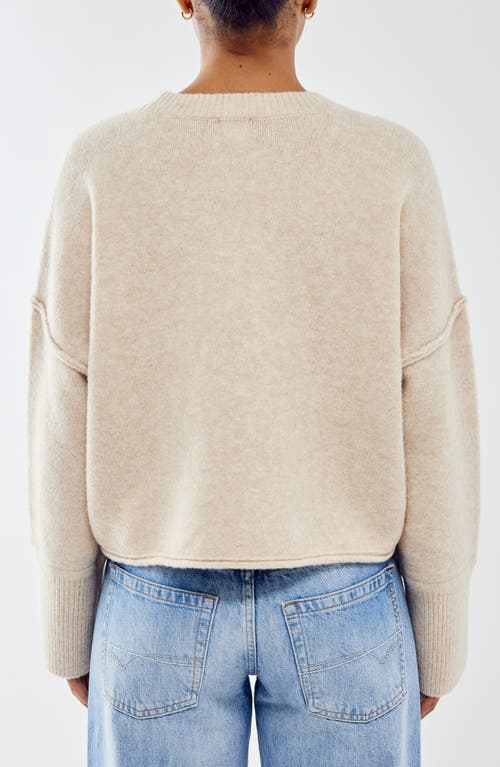 Shop Bdg Urban Outfitters Oversize Sweater In Cream