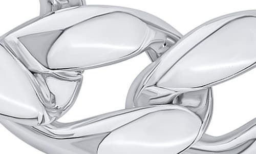 Jardin Graduated Link Necklace In Silver