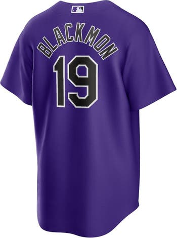 Nike MLB Official Replica Home Jersey Colorado Rockies White - White -  Bright Purple