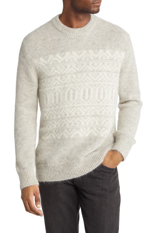 NN07 Jason Alpaca Blend Sweater in Antracite Grey Mel.