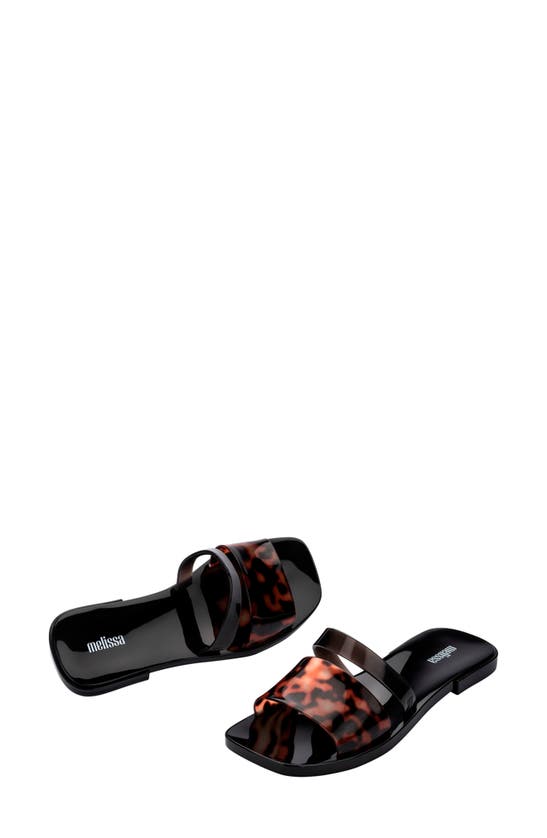 Shop Melissa Ivy Water Resistant Slide Sandal In Black