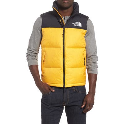 The North Face Nuptse 1996 Packable Quilted Down Vest, Yellow