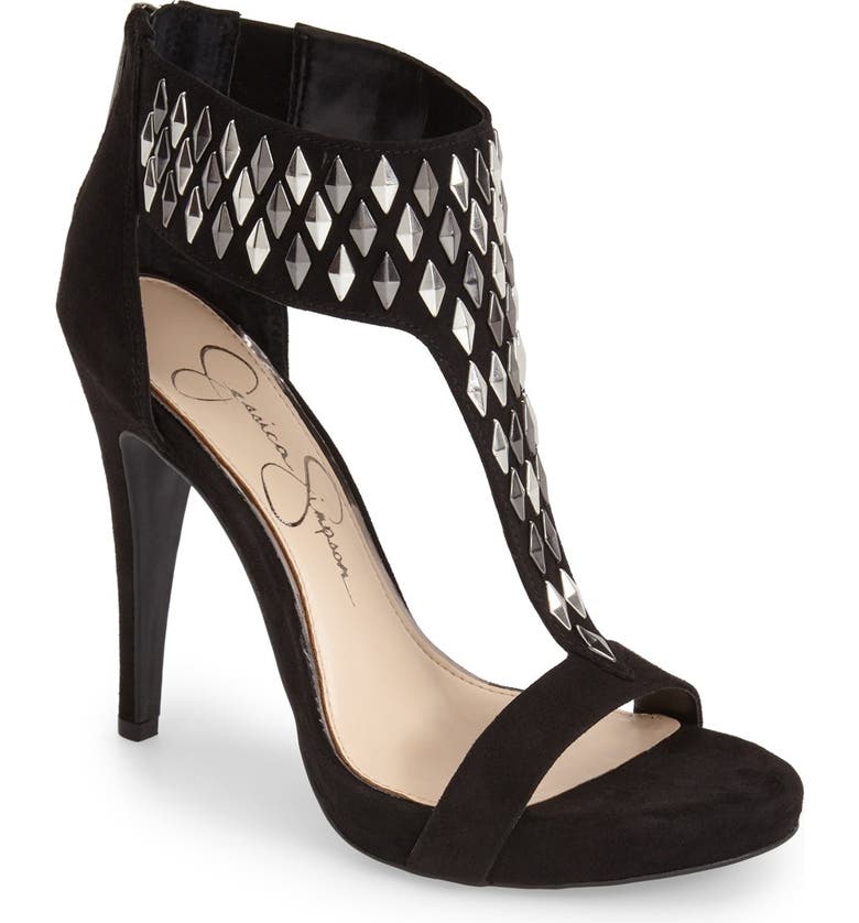Jessica Simpson 'Cydney' Embellished T-Strap Sandal (Women) | Nordstrom