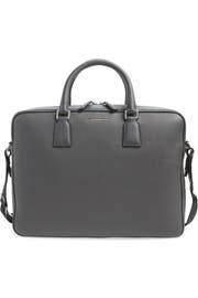 Ermenegildo Zegna 'Hamptons' Zip Leather Business Bag | Nordstrom