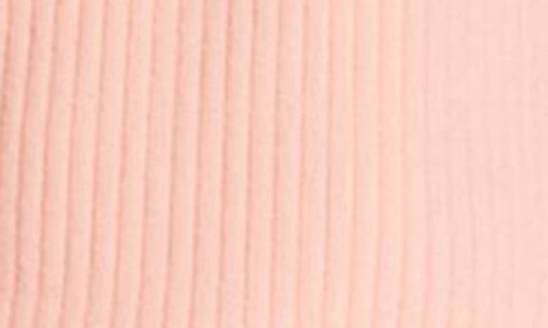 Shop Next Kids' Rib Eyelet Collar Cotton Tank In Pink
