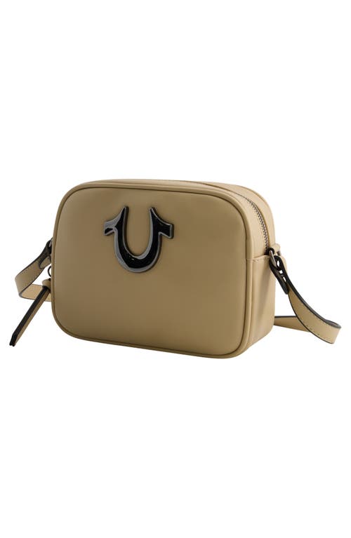 Shop True Religion Brand Jeans Horseshoe Camera Crossbody Bag In Camel