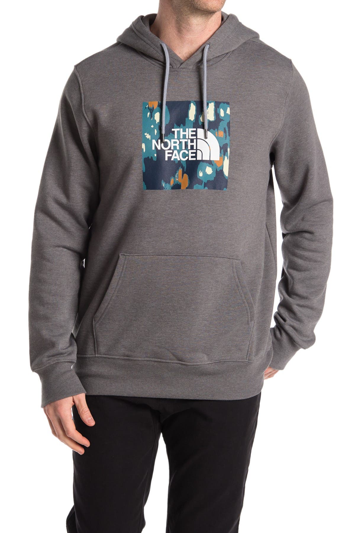 north face hoodie box logo